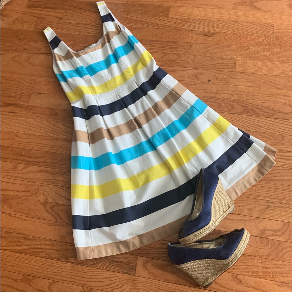 2 for $22 || Nine West Fit & Flare Dress w 💫POCKETS💫 sz 8 (will include belt)
